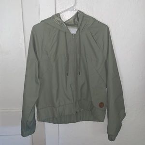 O’Neill Women’s Green Rain Jacket